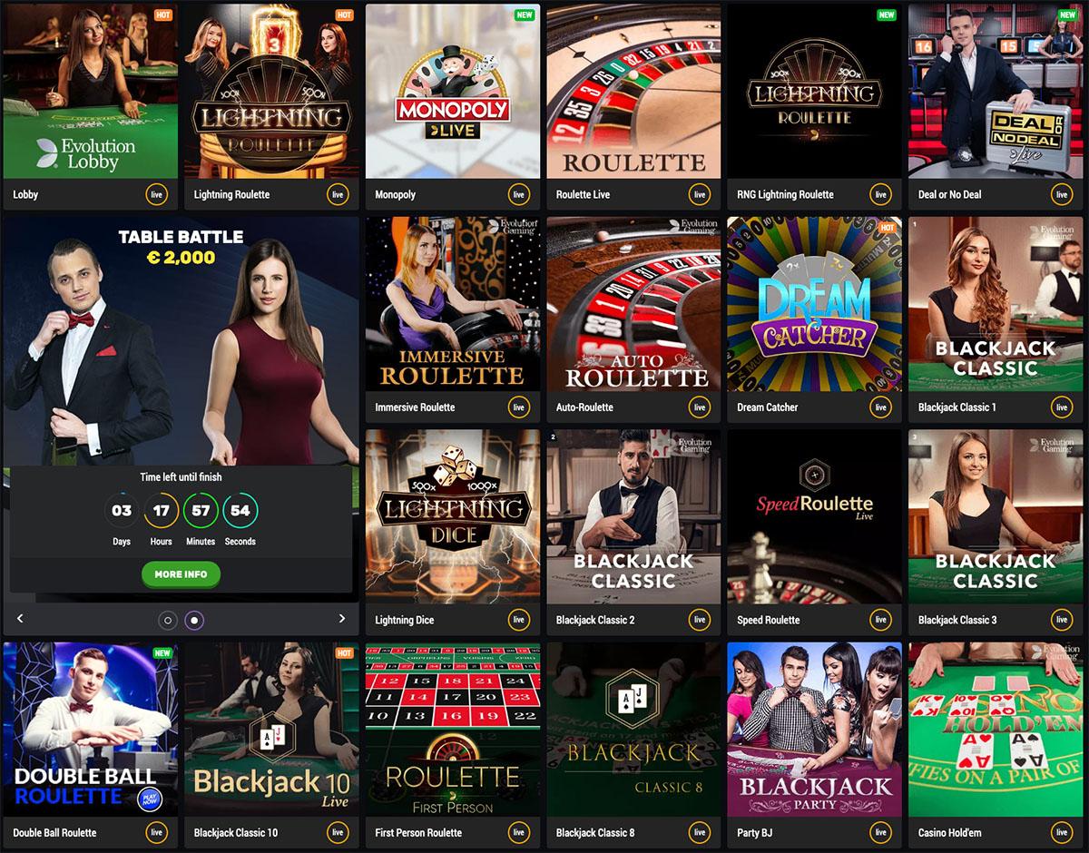 live casino